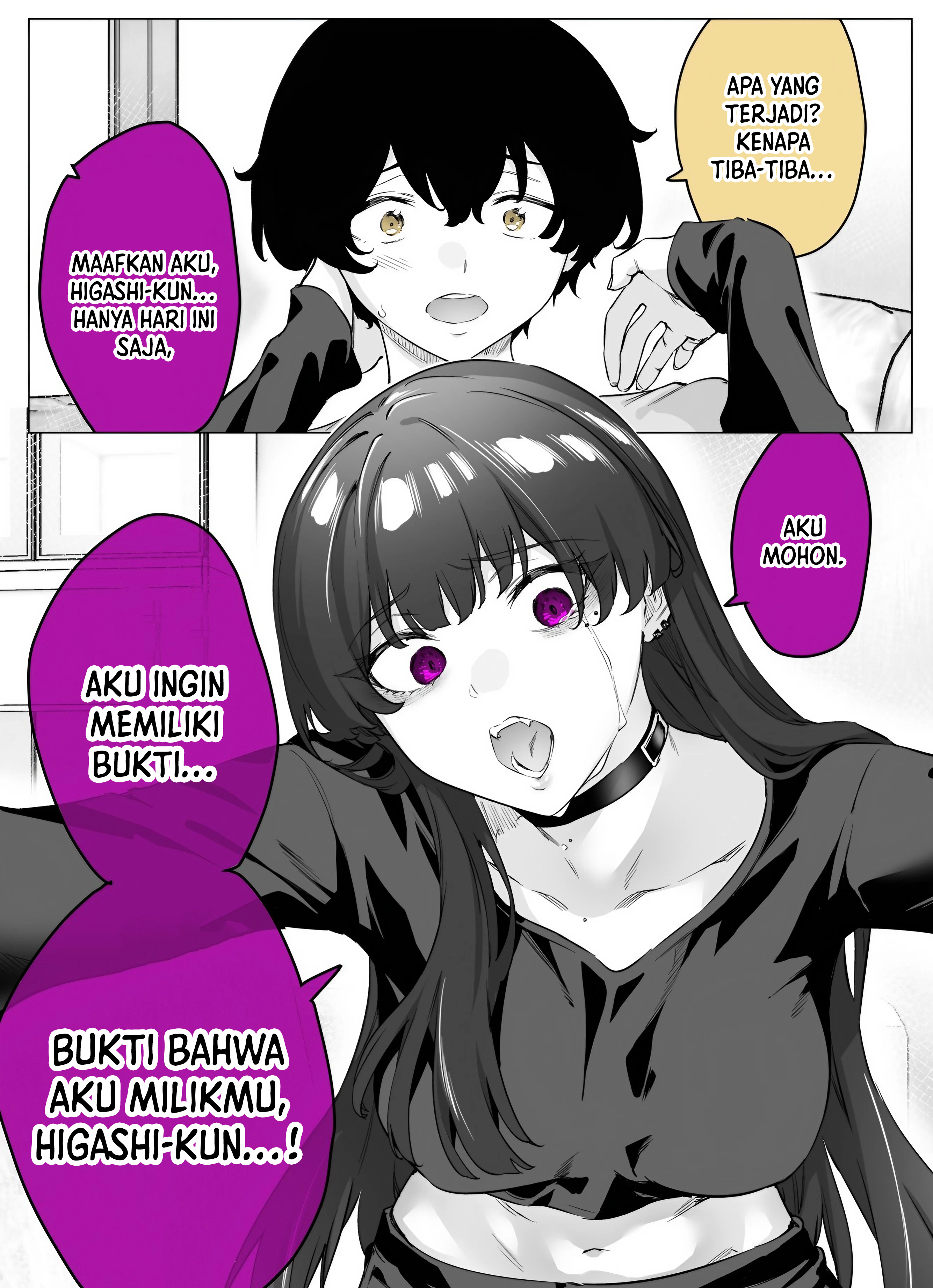 Yandere ka to Omottara Motto Yabee Onna datta Chapter 59 - halaman 4