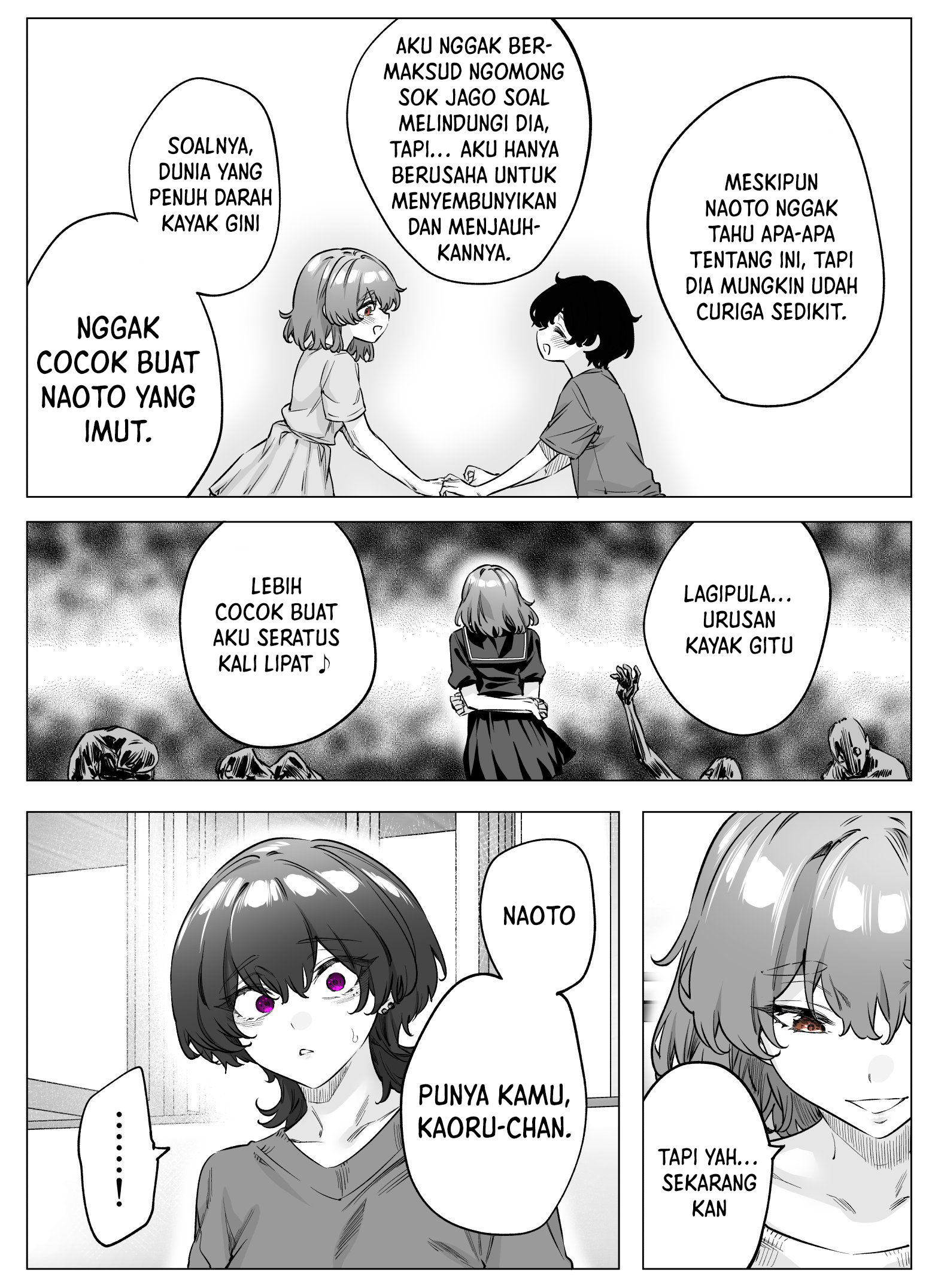 Yandere ka to Omottara Motto Yabee Onna datta Chapter 70 - halaman 3