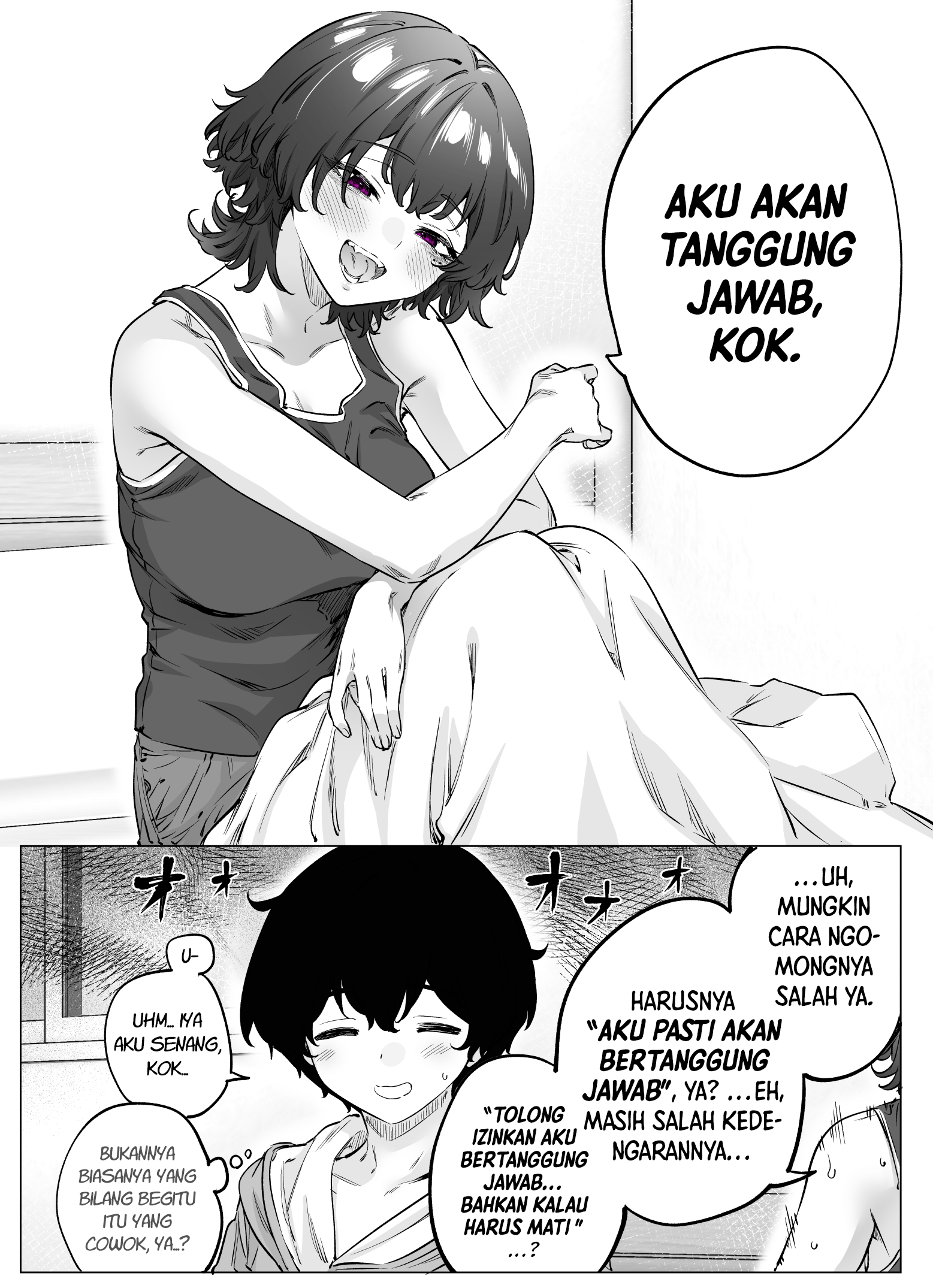 Yandere ka to Omottara Motto Yabee Onna datta Chapter 74 - halaman 4