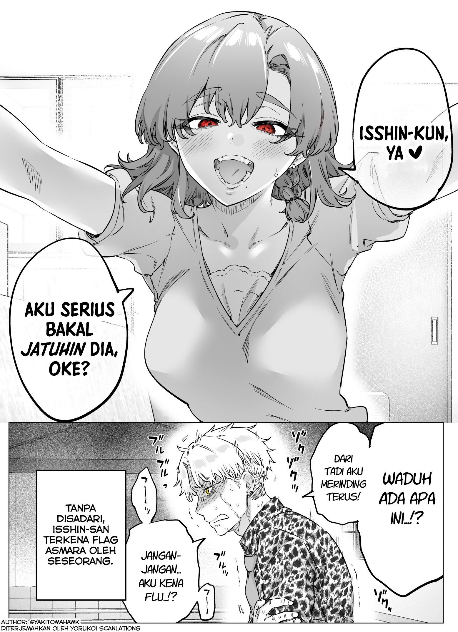 Yandere ka to Omottara Motto Yabee Onna datta Chapter 75 - halaman 4
