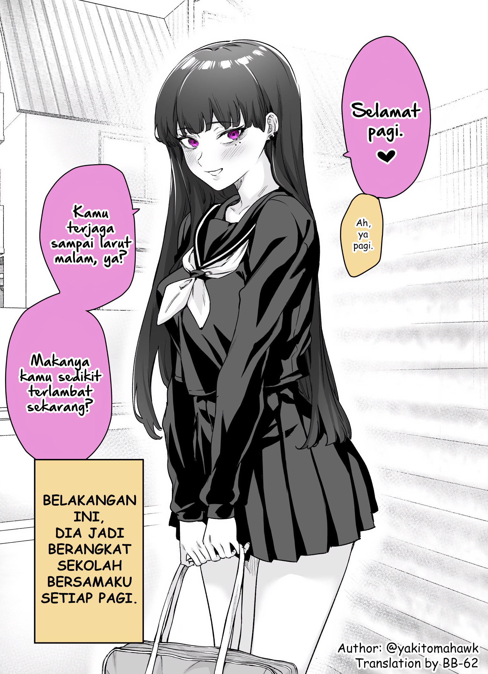 Yandere ka to Omottara Motto Yabee Onna datta Chapter 8 - halaman 1