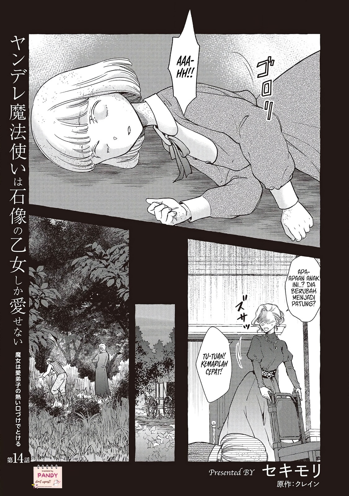 Yandere Mahoutsukai wa Sekizou no Otome shika Aisenai Chapter 14 - halaman 3