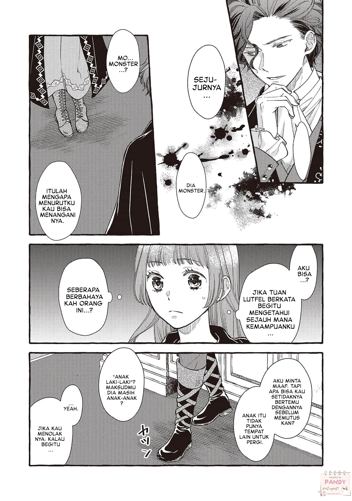 Yandere Mahoutsukai wa Sekizou no Otome shika Aisenai Chapter 3 - halaman 4