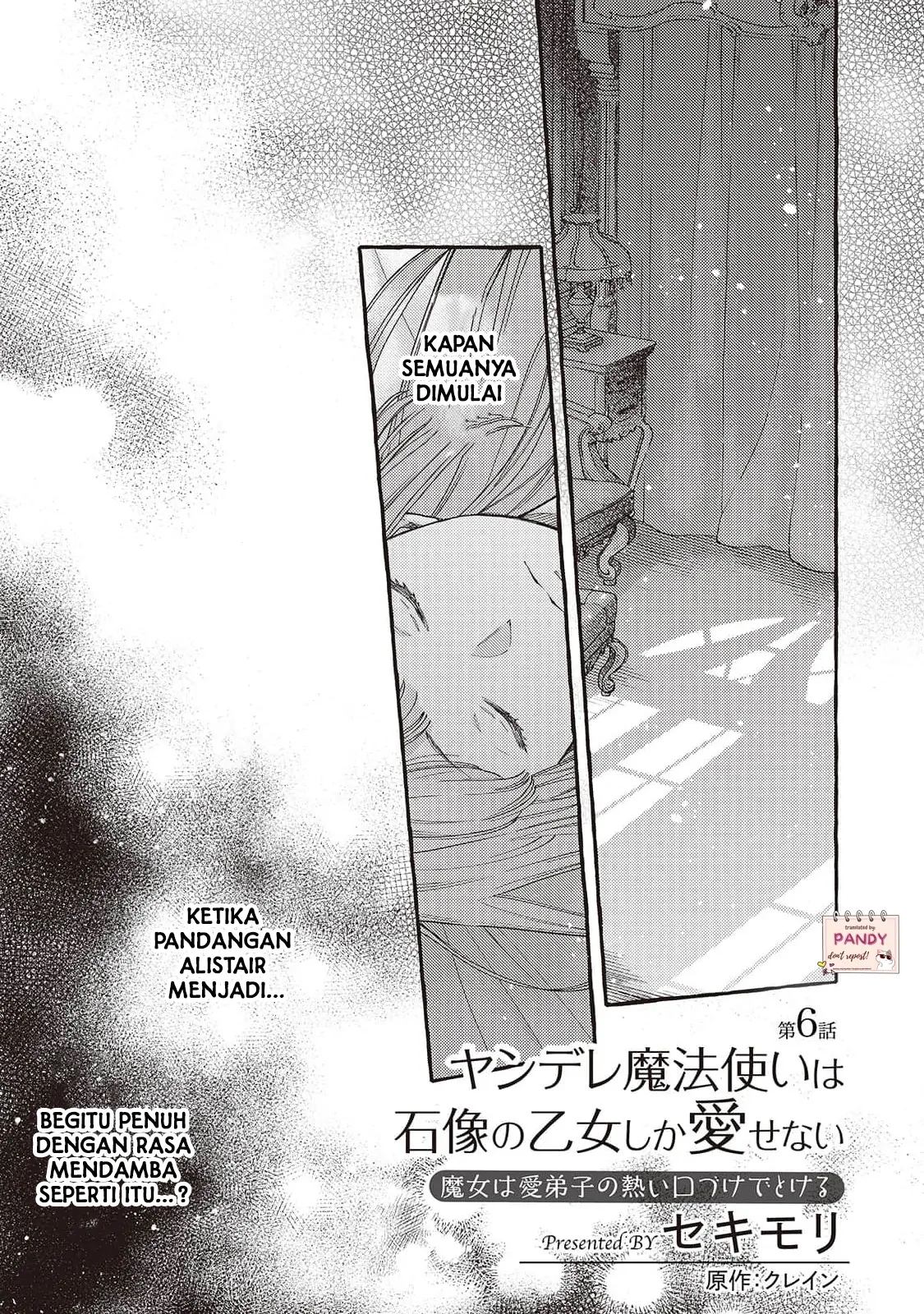 Yandere Mahoutsukai wa Sekizou no Otome shika Aisenai Chapter 6 - halaman 3