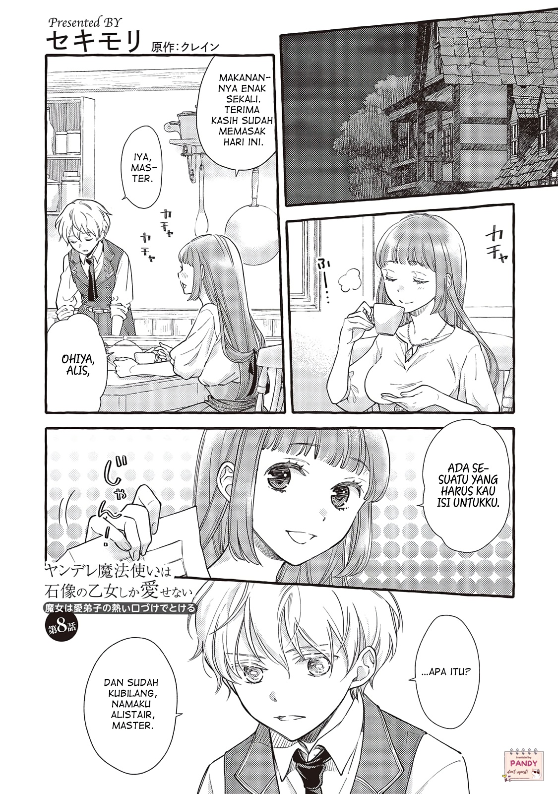 Yandere Mahoutsukai wa Sekizou no Otome shika Aisenai Chapter 8 - halaman 2