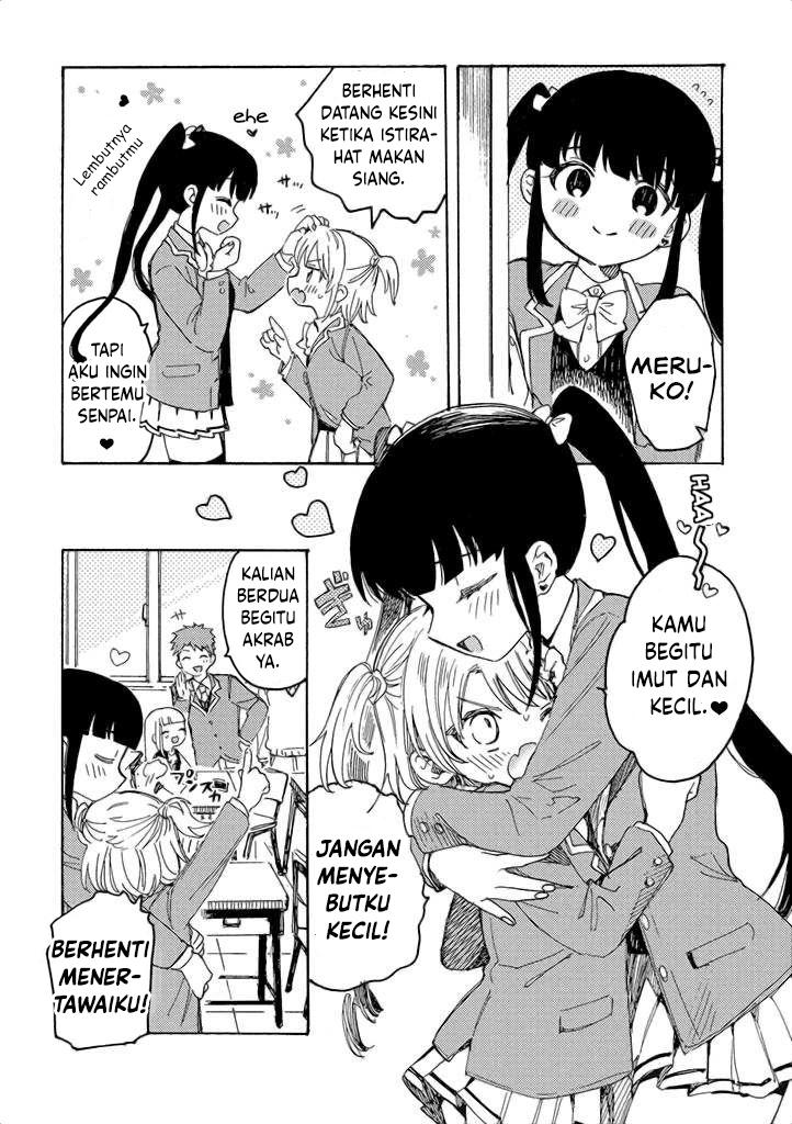 Yandere Meruko-chan wa Senpai ga Osuki Chapter 1 - halaman 12