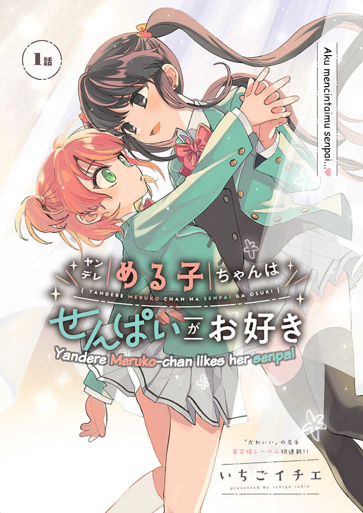 Yandere Meruko-chan wa Senpai ga Osuki Chapter 1 - halaman 3