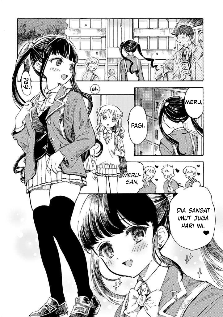 Yandere Meruko-chan wa Senpai ga Osuki Chapter 1 - halaman 4