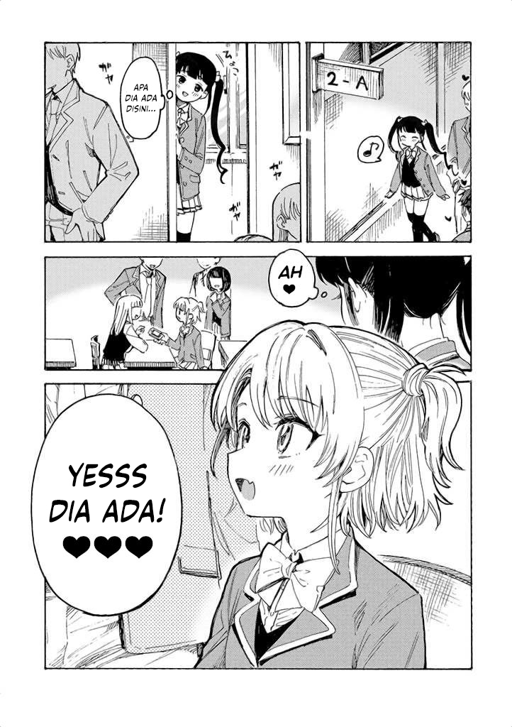 Yandere Meruko-chan wa Senpai ga Osuki Chapter 1 - halaman 9