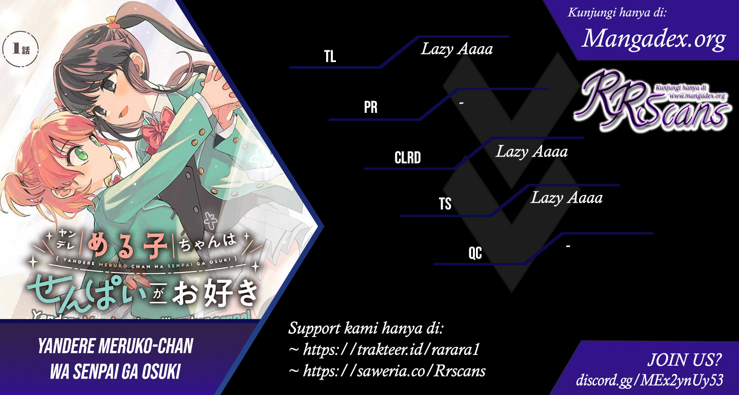 Yandere Meruko-chan wa Senpai ga Osuki Chapter 2 - halaman 1