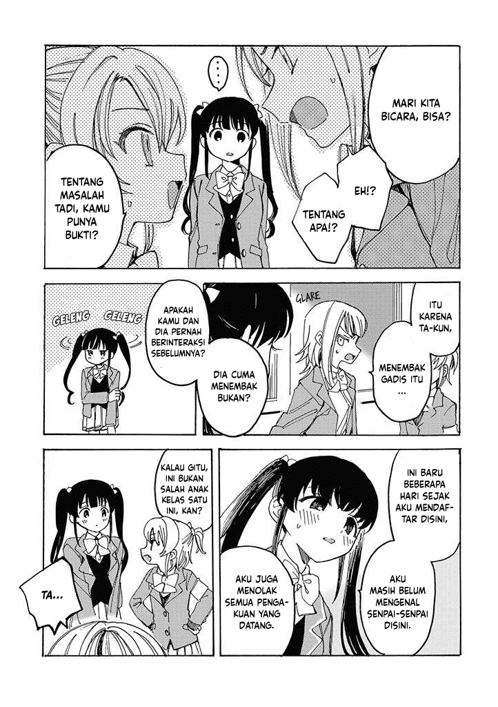 Yandere Meruko-chan wa Senpai ga Osuki Chapter 2 - halaman 11
