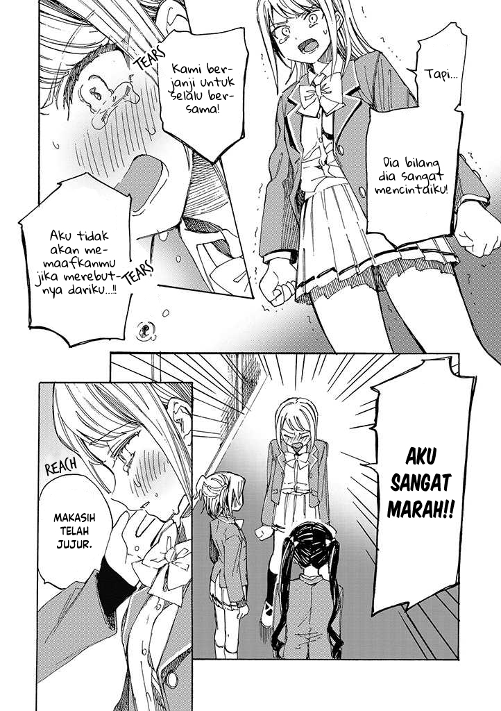 Yandere Meruko-chan wa Senpai ga Osuki Chapter 2 - halaman 12