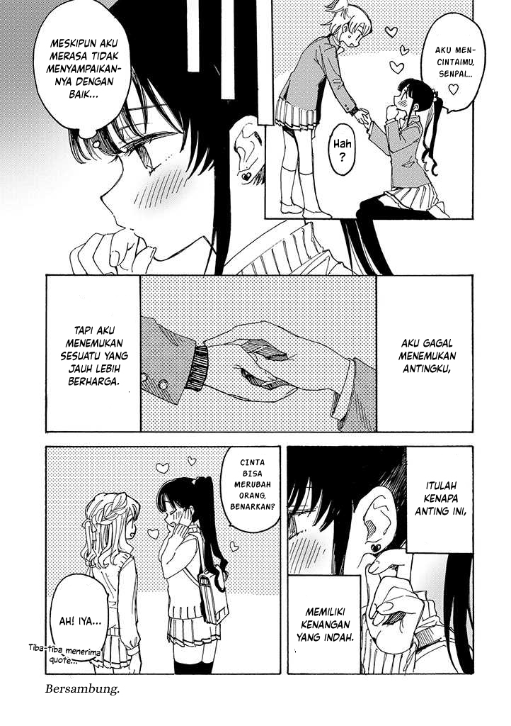 Yandere Meruko-chan wa Senpai ga Osuki Chapter 2 - halaman 17