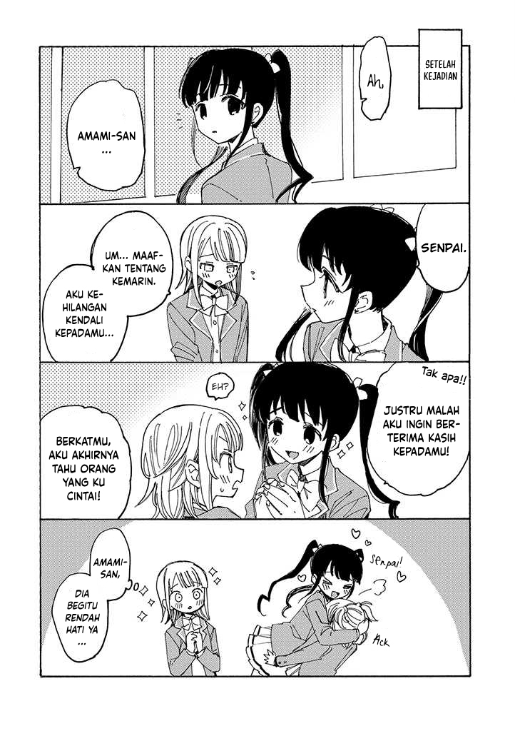 Yandere Meruko-chan wa Senpai ga Osuki Chapter 2 - halaman 18