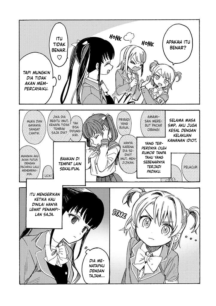 Yandere Meruko-chan wa Senpai ga Osuki Chapter 2 - halaman 9
