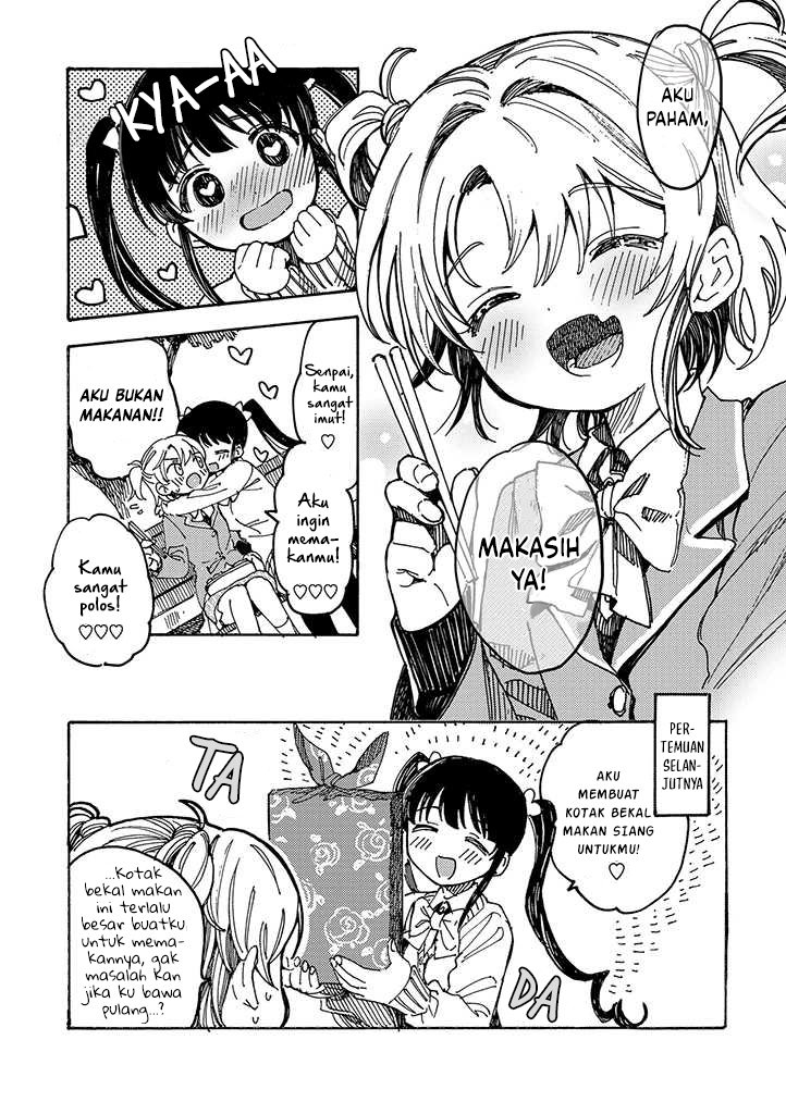 Yandere Meruko-chan wa Senpai ga Osuki Chapter 3 - halaman 11