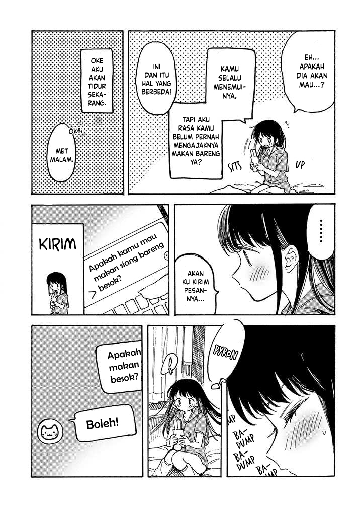 Yandere Meruko-chan wa Senpai ga Osuki Chapter 3 - halaman 3