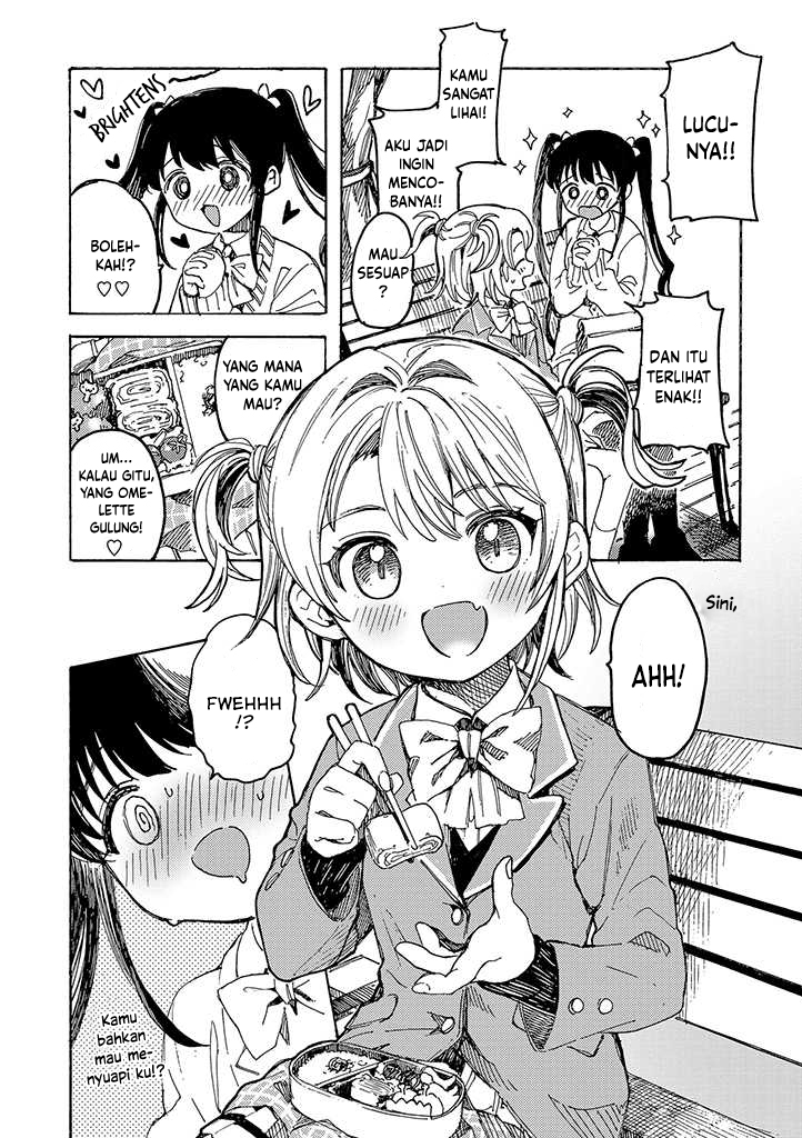 Yandere Meruko-chan wa Senpai ga Osuki Chapter 3 - halaman 7