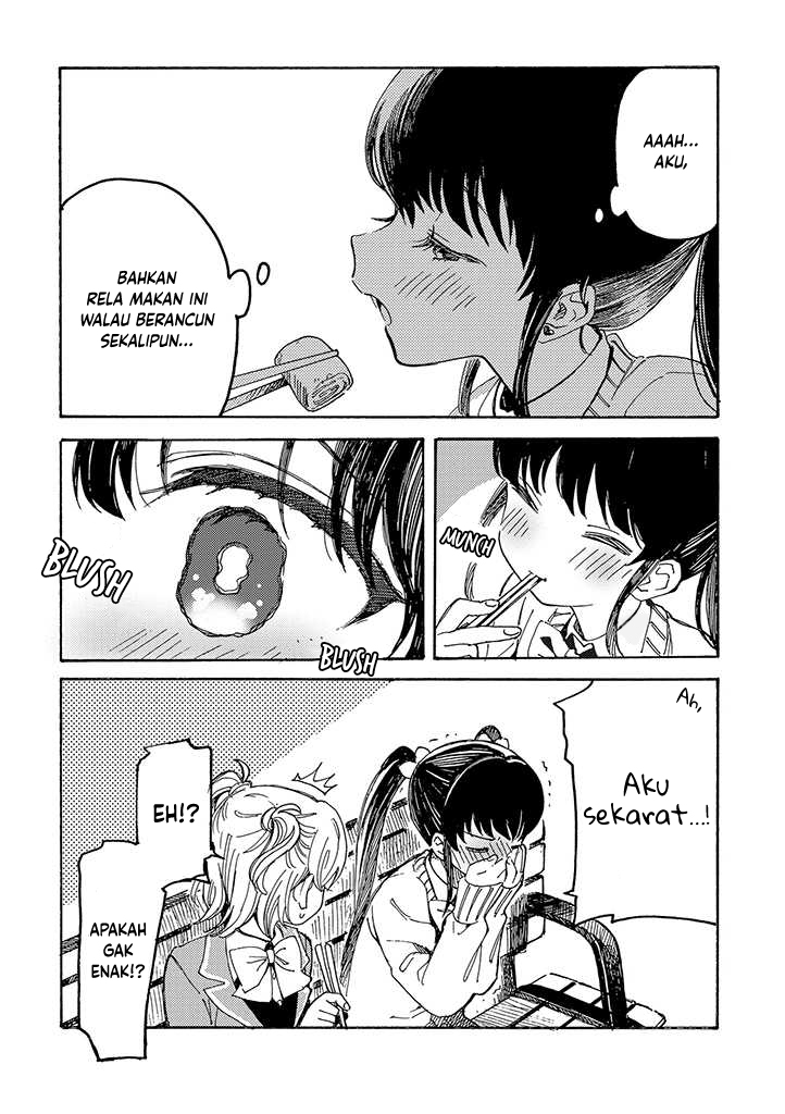 Yandere Meruko-chan wa Senpai ga Osuki Chapter 3 - halaman 8