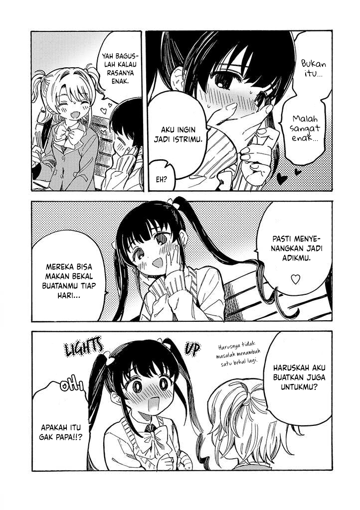 Yandere Meruko-chan wa Senpai ga Osuki Chapter 3 - halaman 9