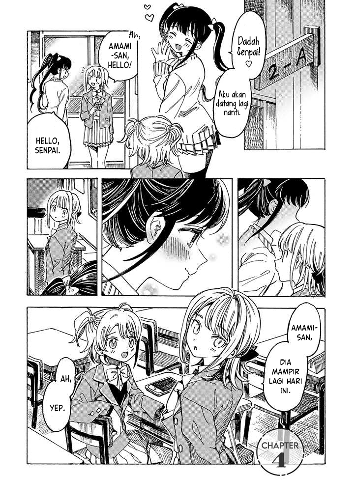 Yandere Meruko-chan wa Senpai ga Osuki Chapter 4 - halaman 2