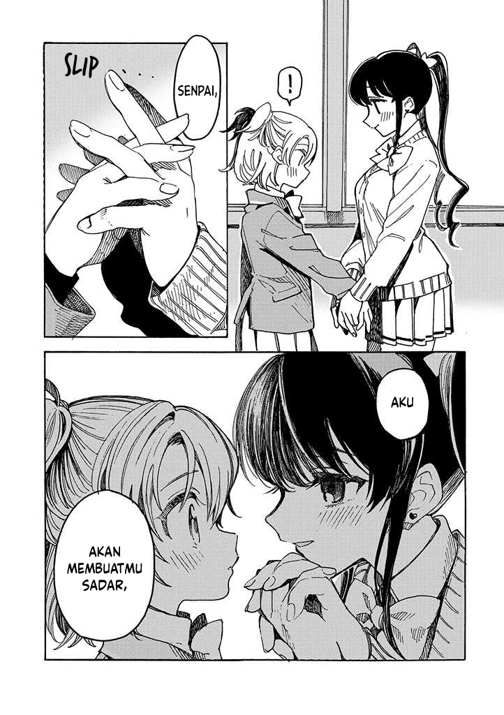 Yandere Meruko-chan wa Senpai ga Osuki Chapter 4 - halaman 7