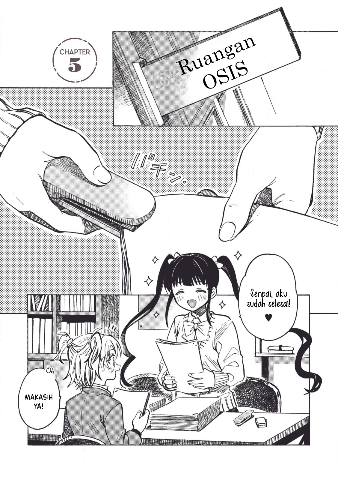 Yandere Meruko-chan wa Senpai ga Osuki Chapter 5 - halaman 2