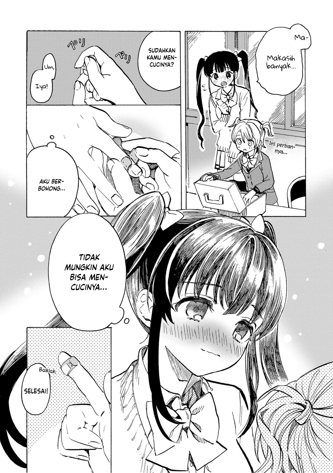 Yandere Meruko-chan wa Senpai ga Osuki Chapter 5 - halaman 8