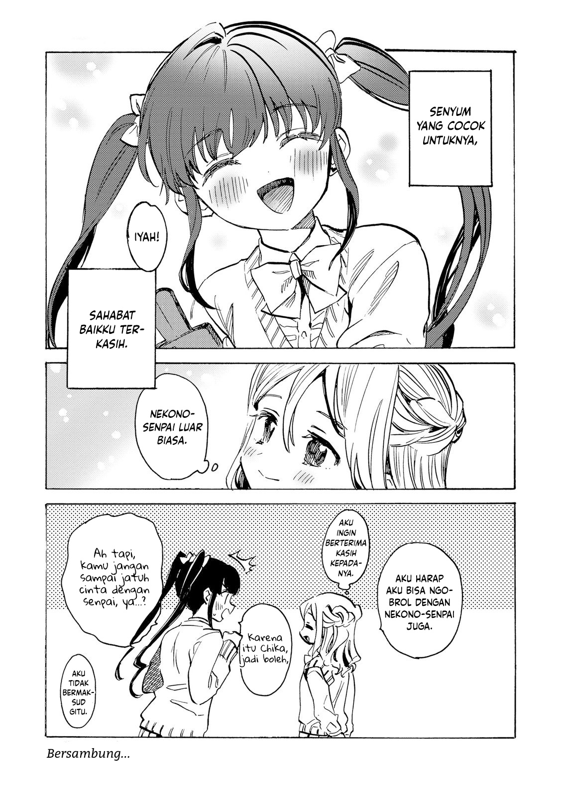 Yandere Meruko-chan wa Senpai ga Osuki Chapter 6 - halaman 13