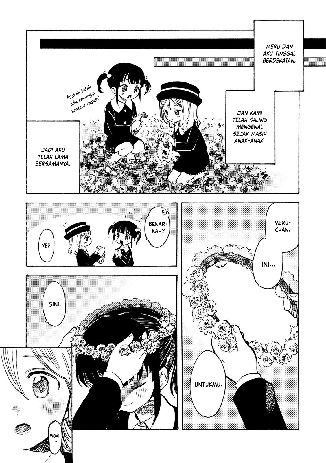 Yandere Meruko-chan wa Senpai ga Osuki Chapter 6 - halaman 4