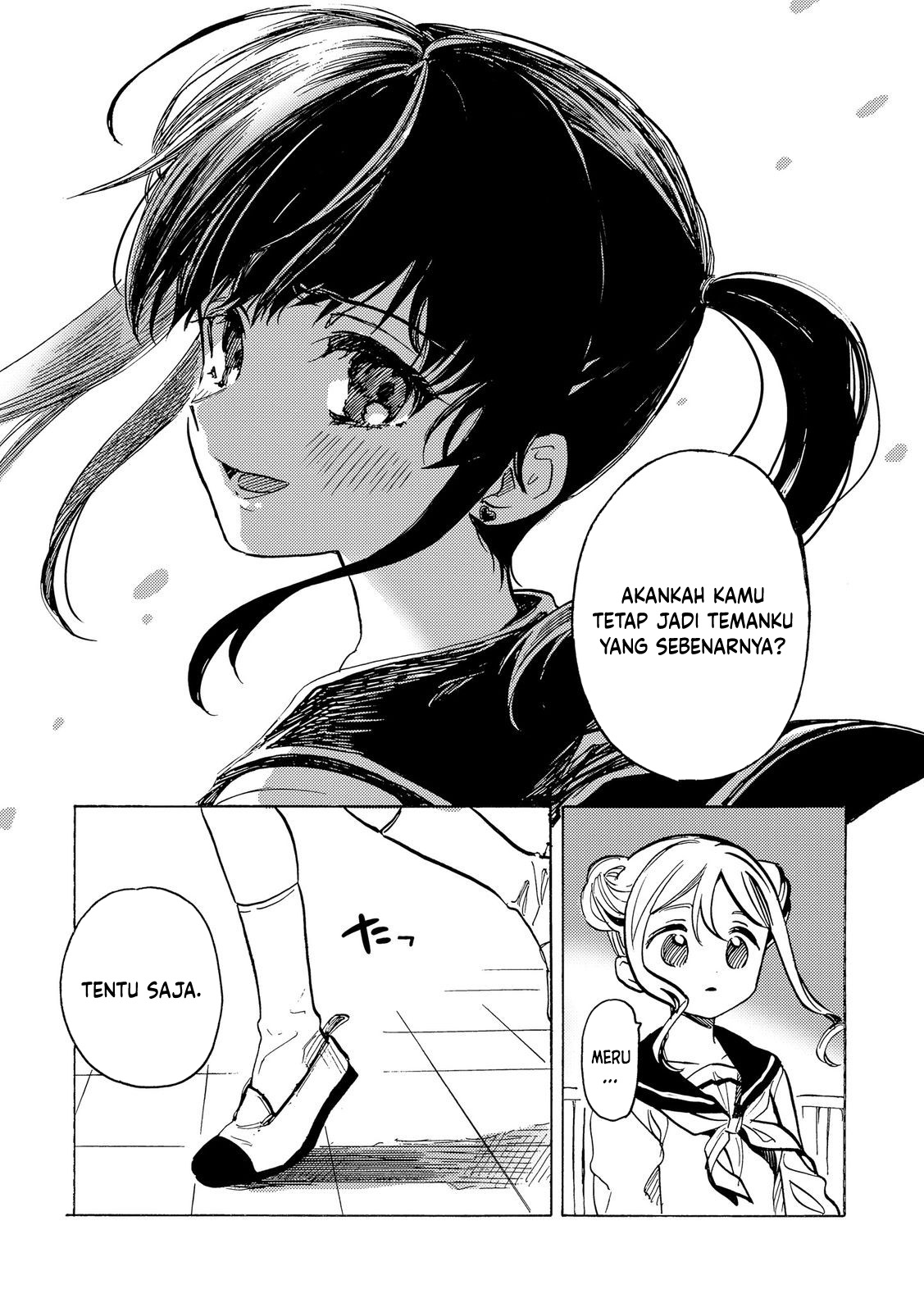 Yandere Meruko-chan wa Senpai ga Osuki Chapter 6 - halaman 9