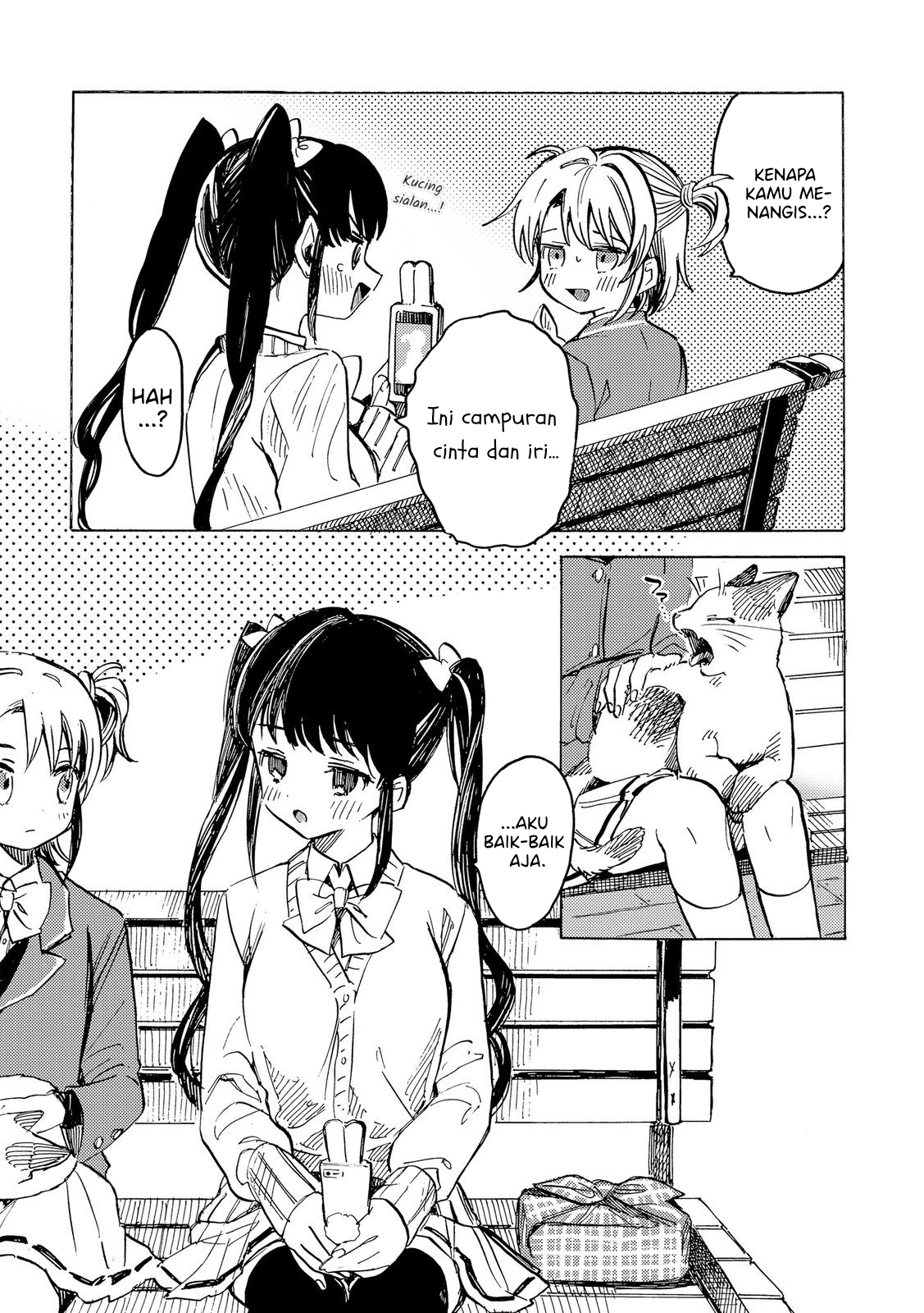 Yandere Meruko-chan wa Senpai ga Osuki Chapter 7 - halaman 5