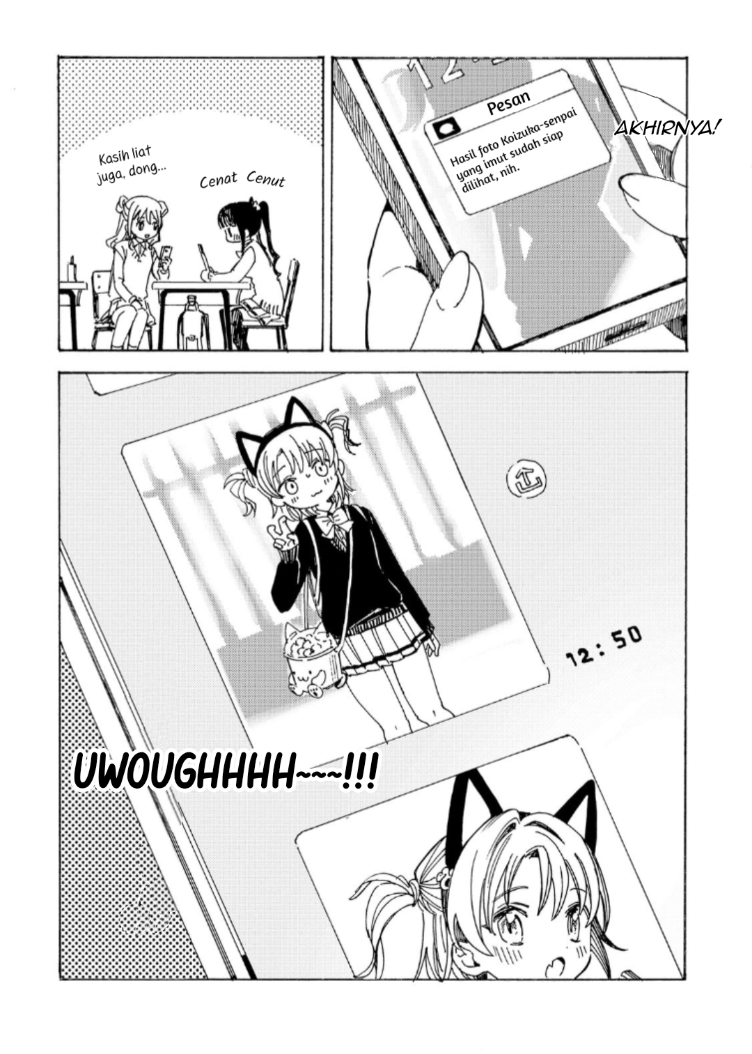 Yandere Meruko-chan wa Senpai ga Osuki Chapter 8 - halaman 10