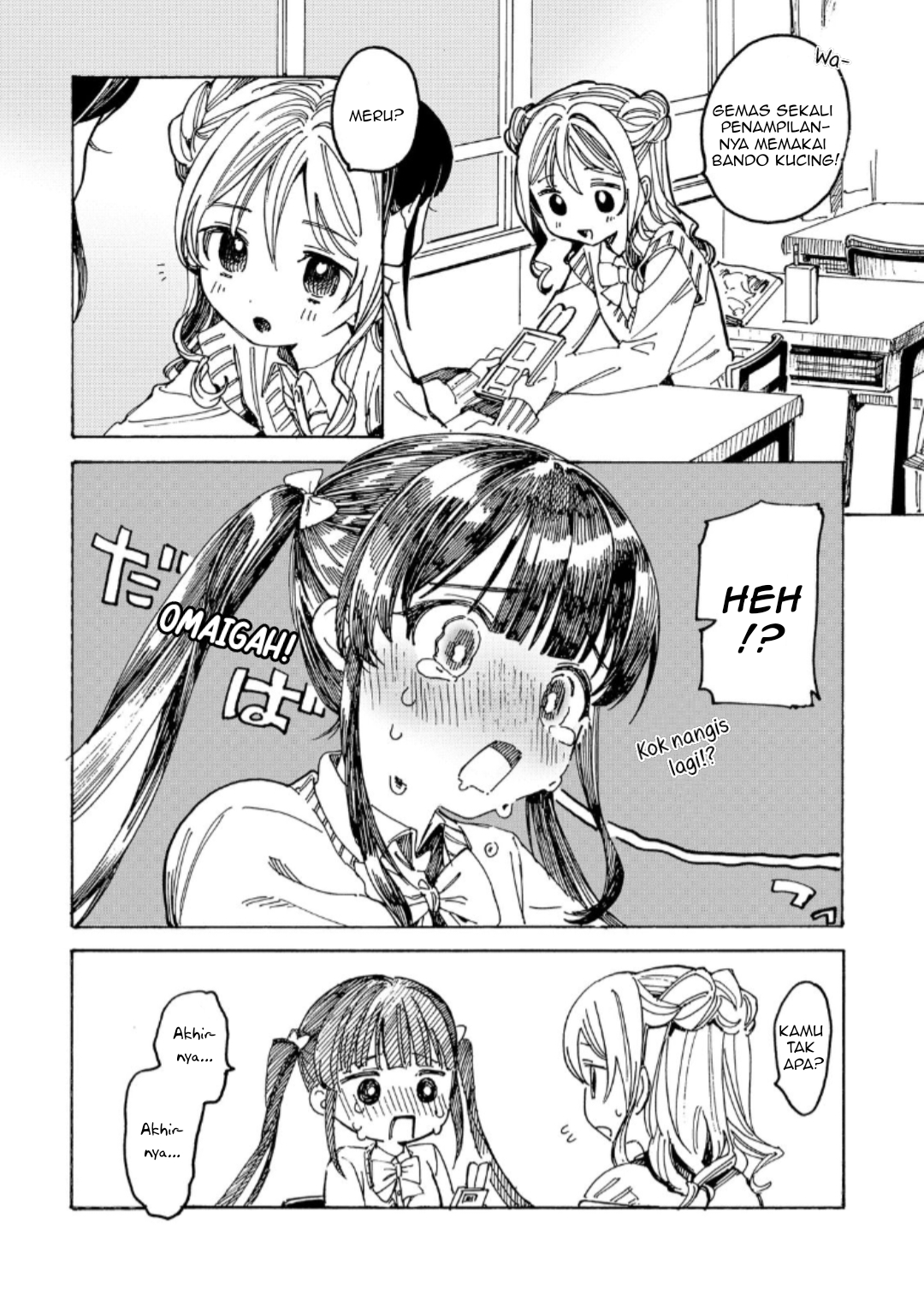 Yandere Meruko-chan wa Senpai ga Osuki Chapter 8 - halaman 11