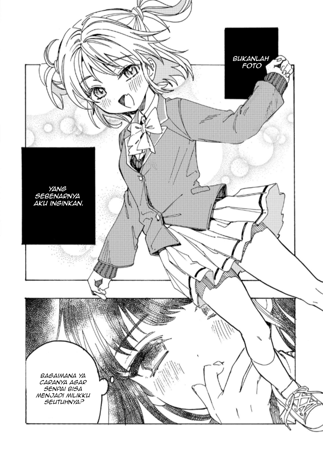 Yandere Meruko-chan wa Senpai ga Osuki Chapter 8 - halaman 13