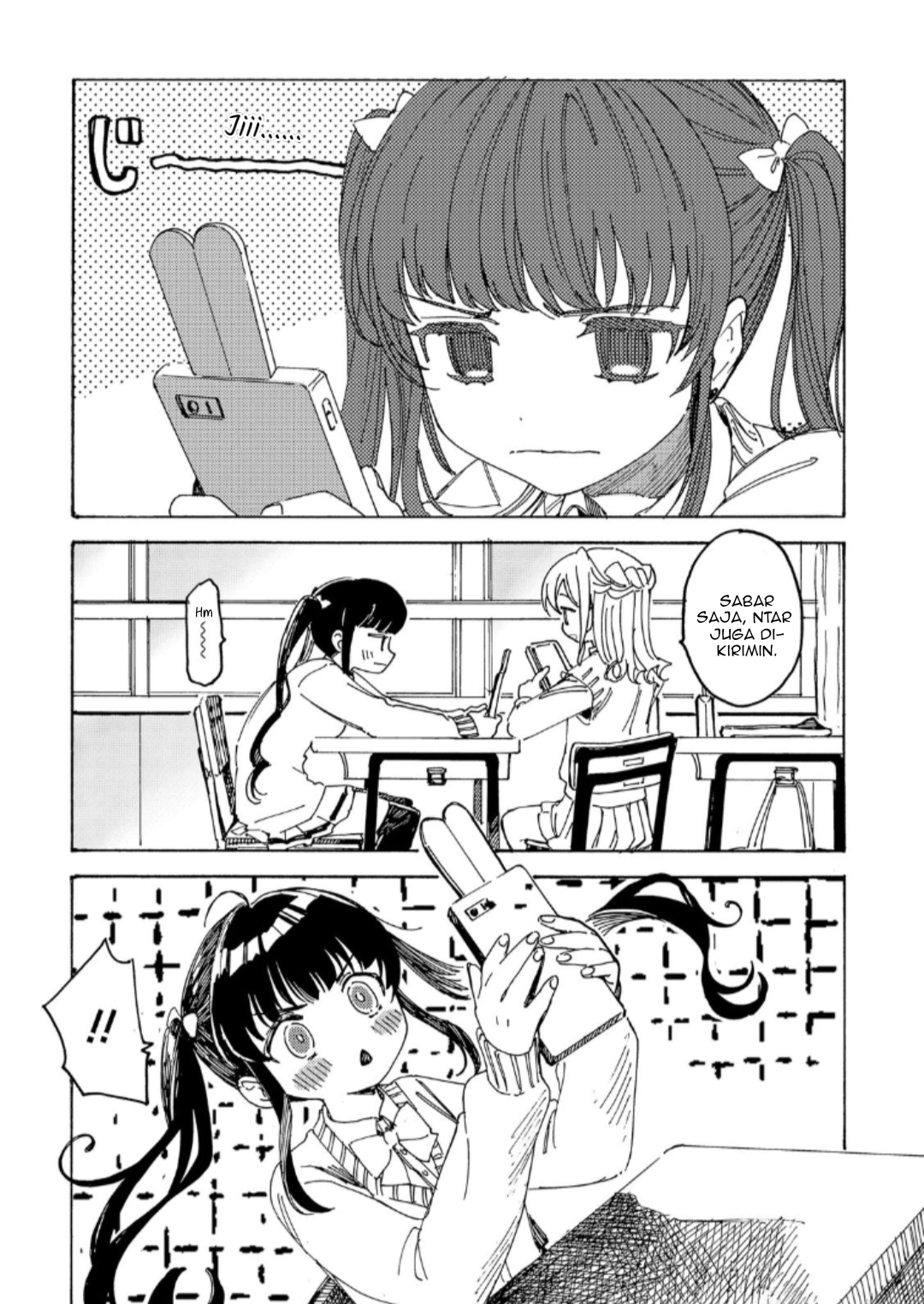 Yandere Meruko-chan wa Senpai ga Osuki Chapter 8 - halaman 9