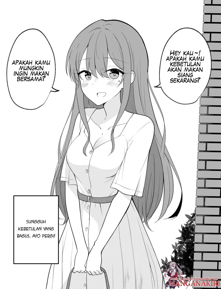 Yandere no You de Yandere ja Nai Chotto Dake Yandere na Onnanoko Chapter 4 - halaman 1
