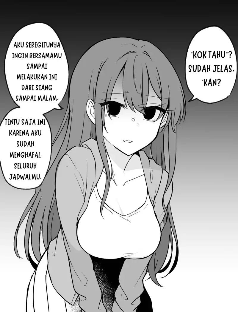 Yandere no You de Yandere ja Nai Chotto Dake Yandere na Onnanoko Chapter 8 - halaman 3
