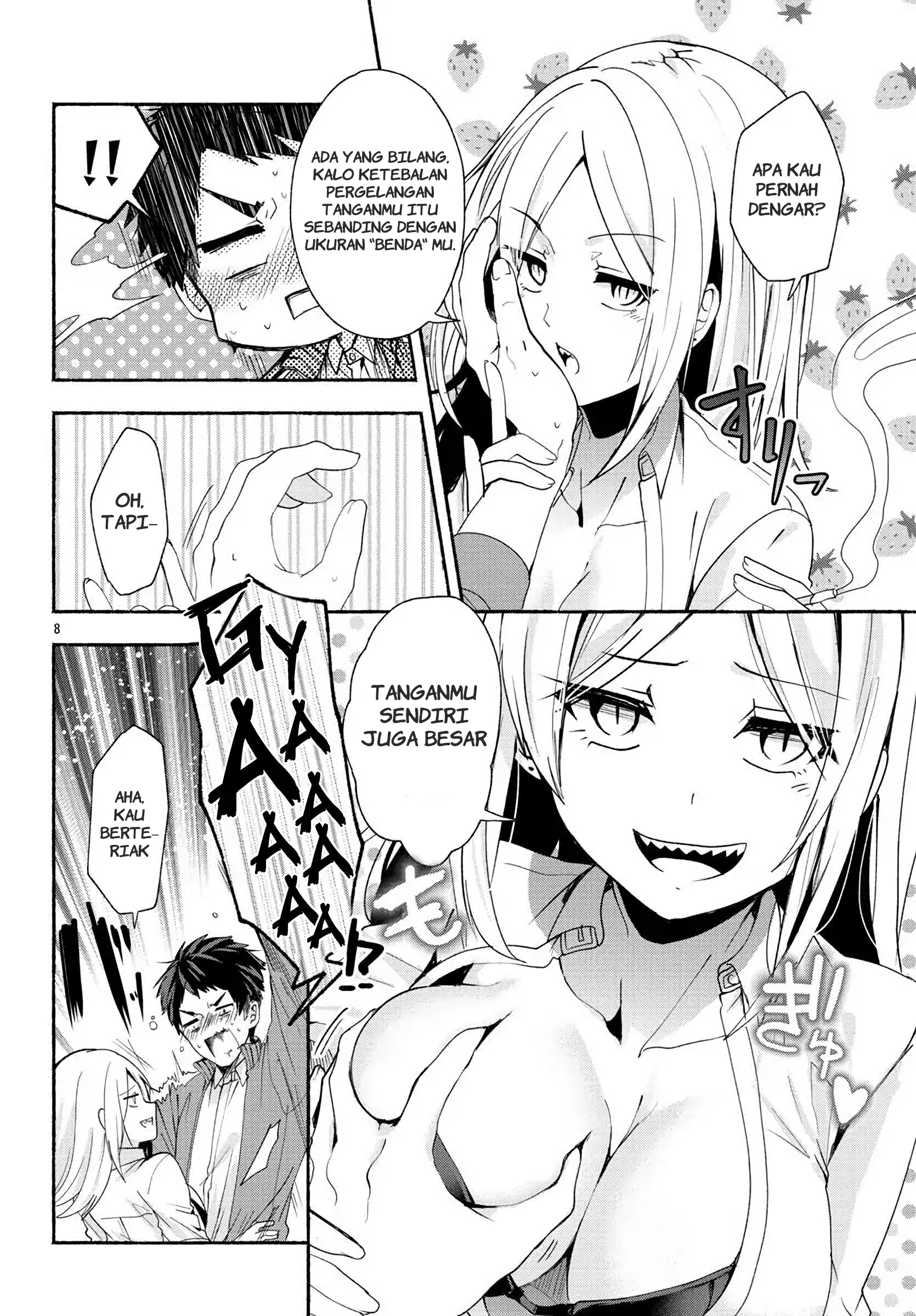 Yankee Girl no Namaiki Oppai ni Kachikomi!! Anthology Comic Chapter 1 - halaman 8