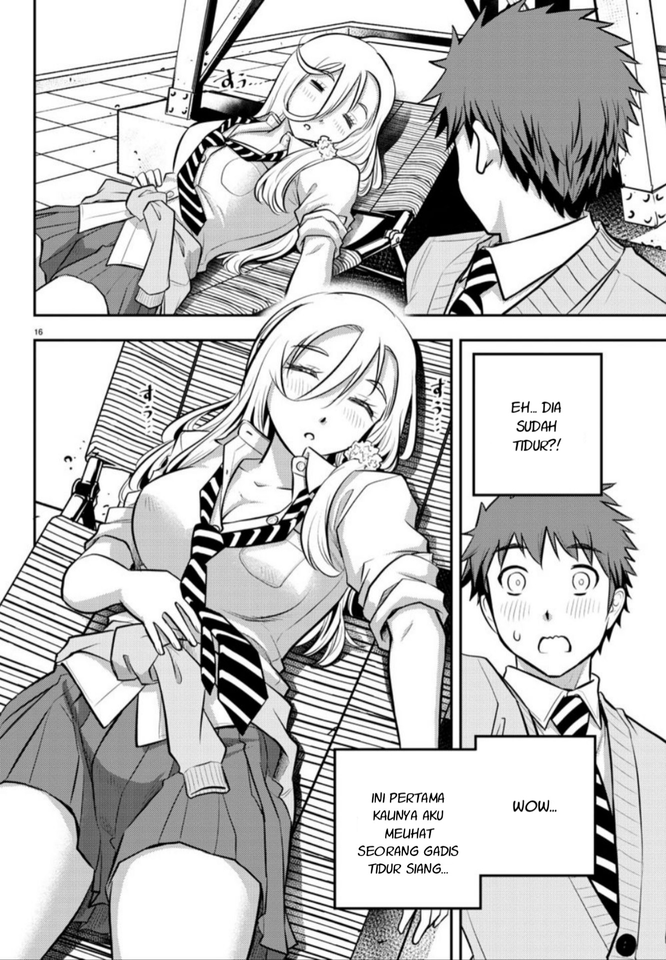 Yankee JK Kuzuhana-chan Chapter 3 - halaman 16