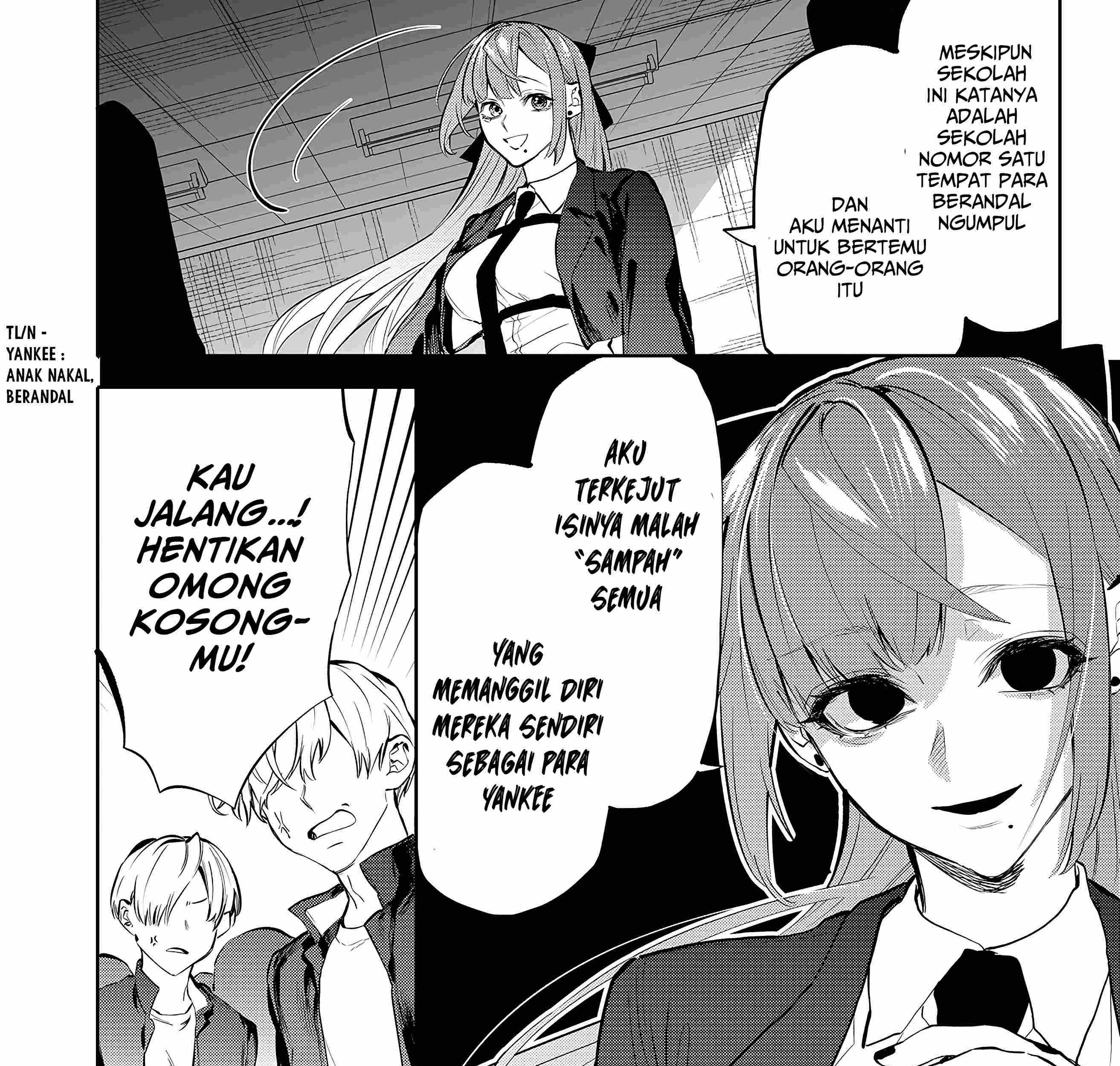 Yankee Koukou ni Ojousama Chapter 1 - halaman 62