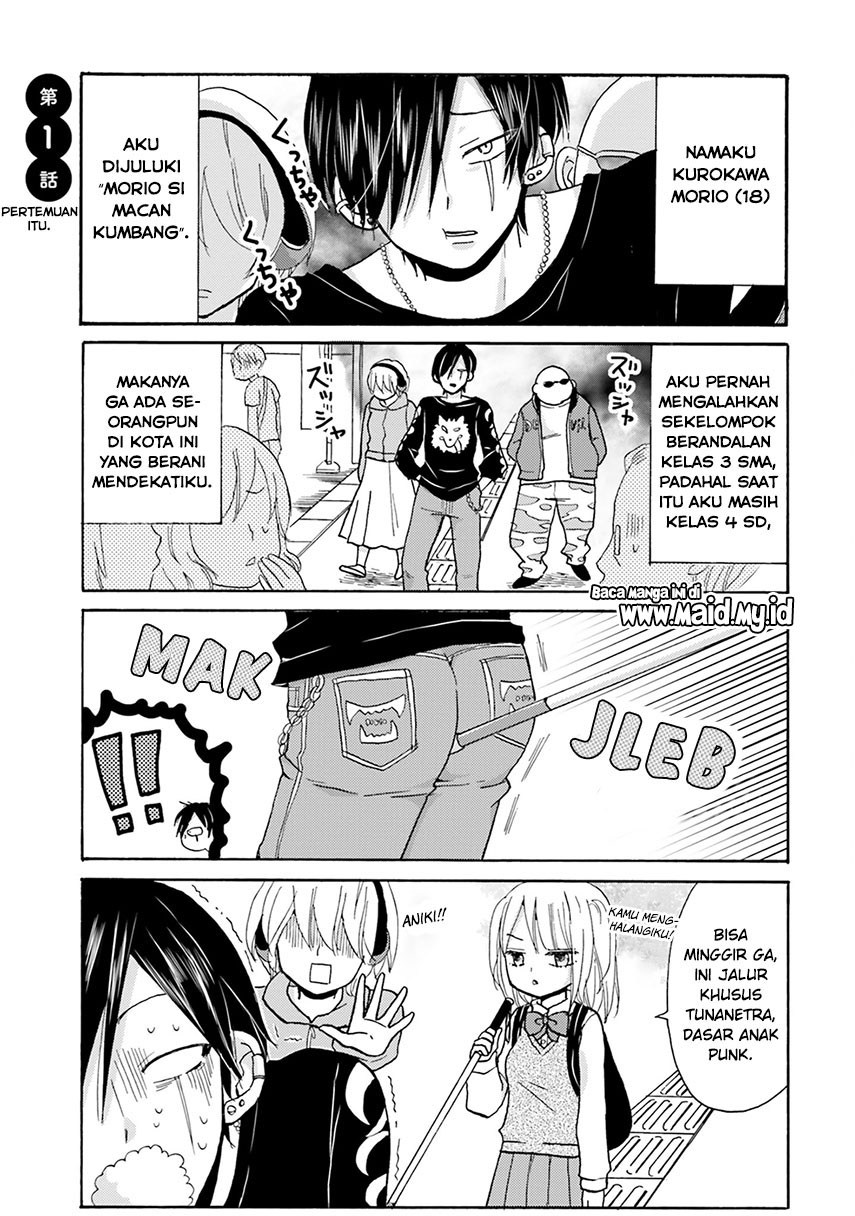 Yankee-kun to Hakujou Gaaru Chapter 1 - halaman 10