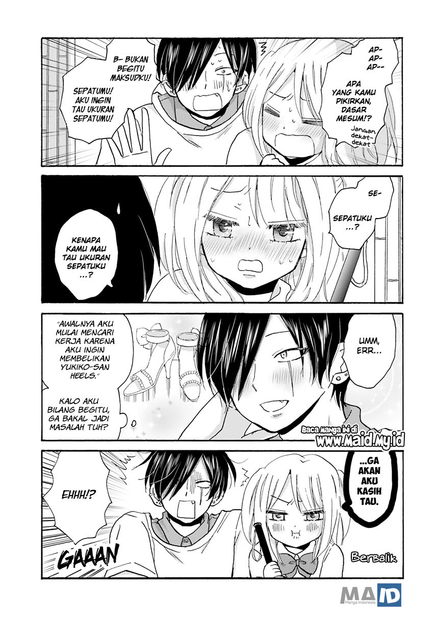 Yankee-kun to Hakujou Gaaru Chapter 16 - halaman 9