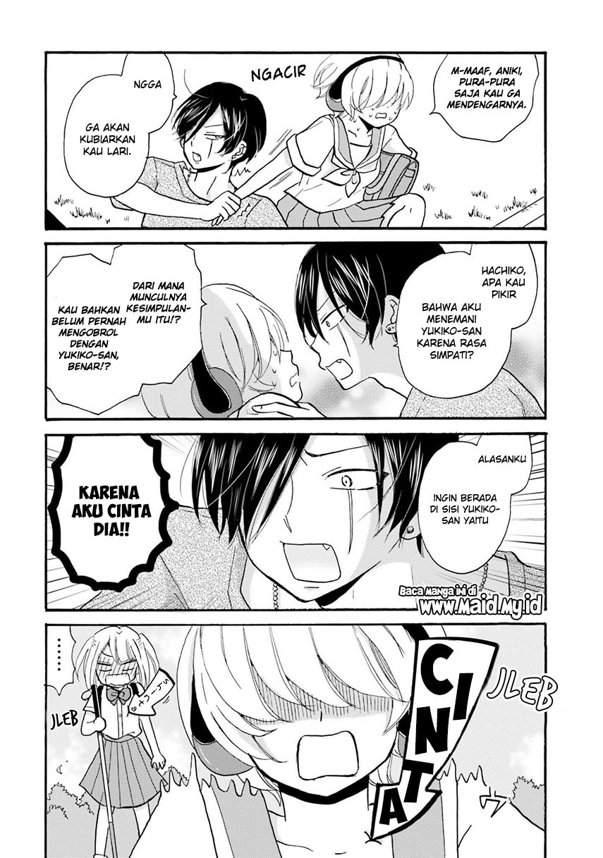 Yankee-kun to Hakujou Gaaru Chapter 24 - halaman 13