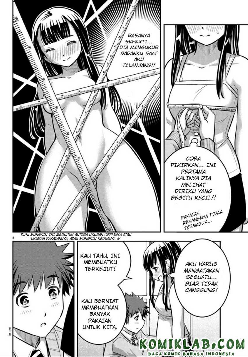 Yankee-kun to Hakujou Gaaru Chapter 35 - halaman 8