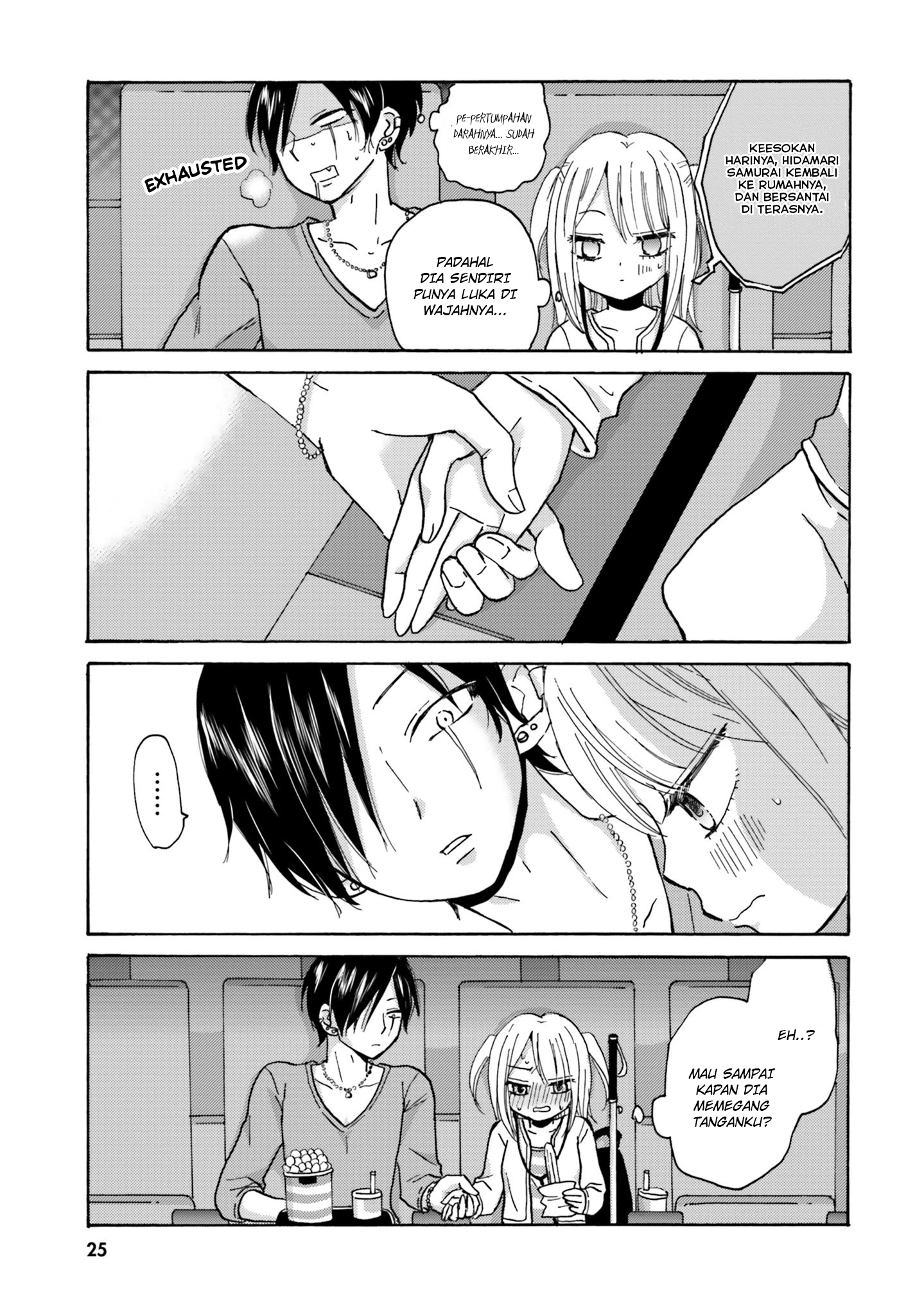 Yankee-kun to Hakujou Girl Chapter 3 - halaman 9
