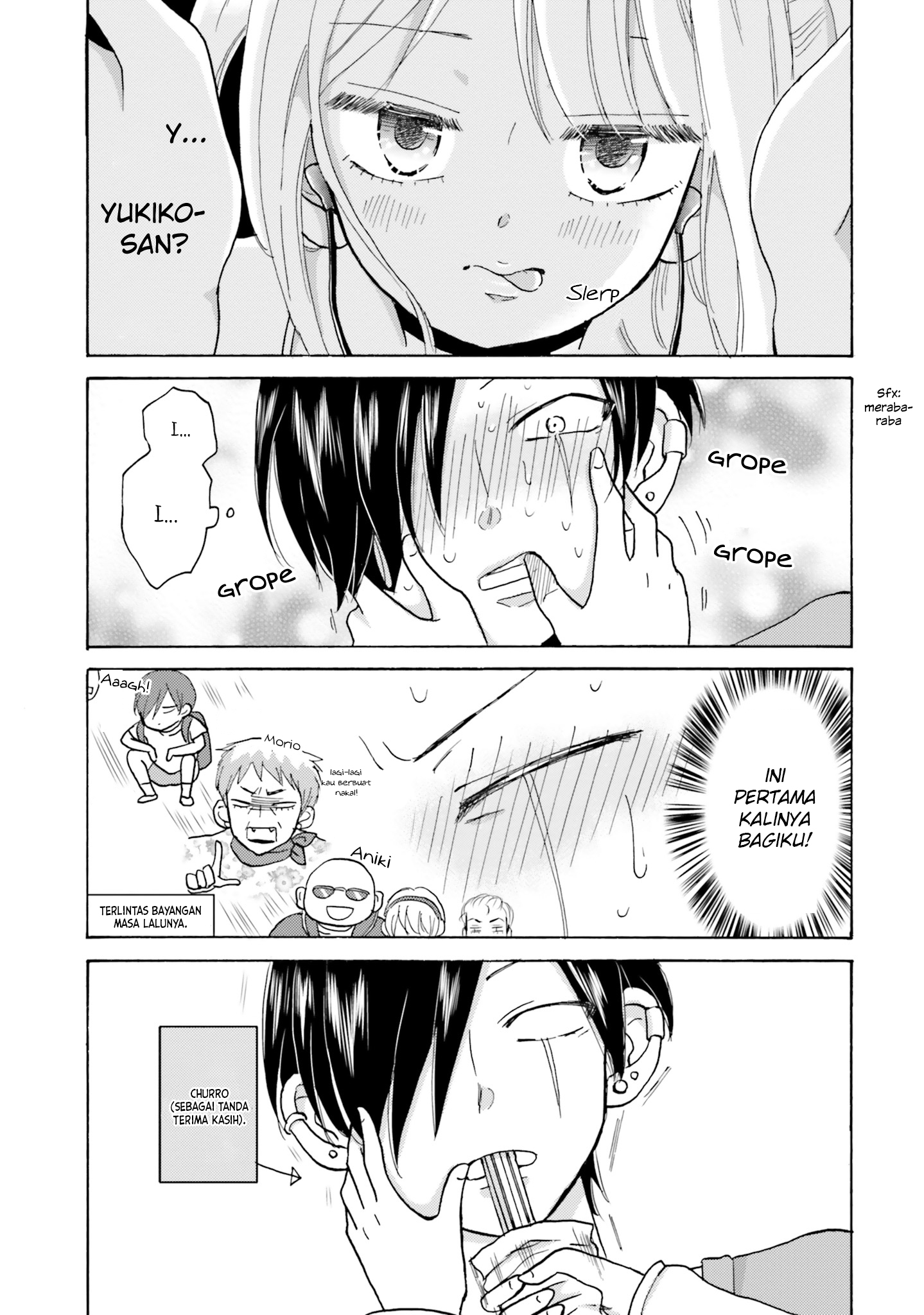 Yankee-kun to Hakujou Girl Chapter 4 - halaman 7