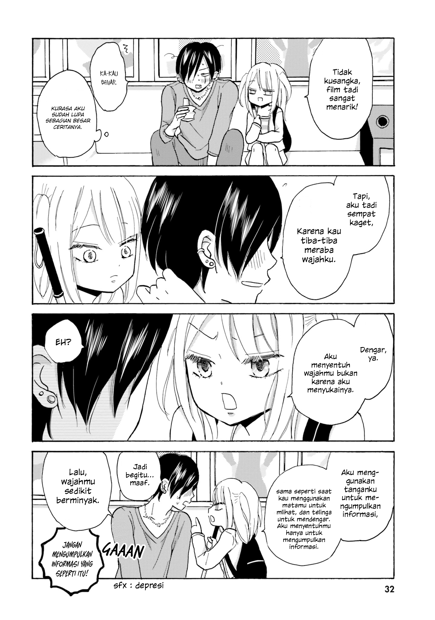 Yankee-kun to Hakujou Girl Chapter 4 - halaman 8