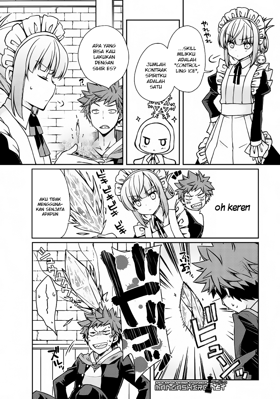 Yankee wa Isekai de Seirei ni Aisaremasu. Chapter 10 - halaman 3