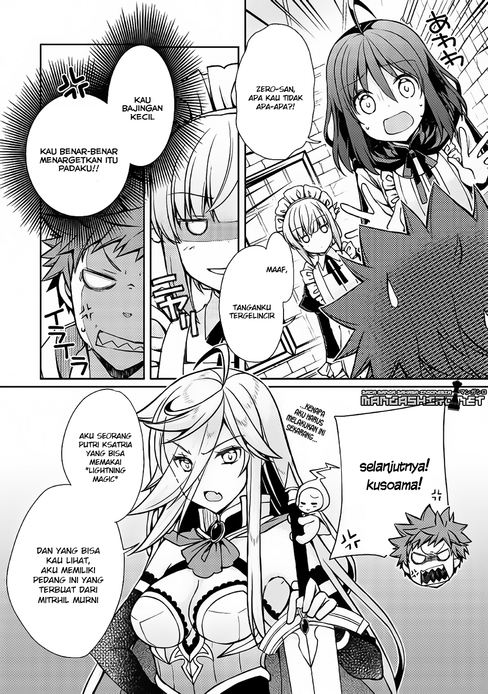 Yankee wa Isekai de Seirei ni Aisaremasu. Chapter 10 - halaman 5